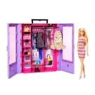 Комплект Кукла Barbie с гардероб, дрехи и аксесоари