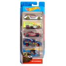 Комплект колички Hot Wheels, Fast Responders, FKT58 (5 модела)