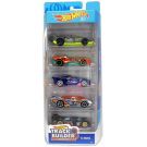 Комплект колички Hot Wheels, Track Builder, FKT60 (5 модела)