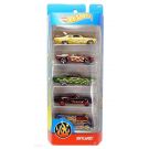 Комплект колички Hot Wheels, Flames, DVF91 (5 модела)