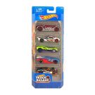 Комплект колички Hot Wheels, Track Builder, DVF89 (5 модела)
