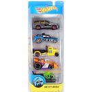 Комплект колички Hot Wheels, City Works, DVF98 (5 модела)