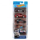 Комплект колички Hot Wheels, Police Pursuit, FYL15 (5 модела)