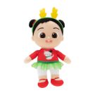 Плюшена играчка, CoComelon, Little Plush Holiday, CeCe, 20 см, CMW0323