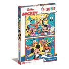Пъзел Clementoni Disney Mickey Mouse, 2 x 20 части