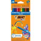 Комплект цветни моливи Evolution Bic, P12