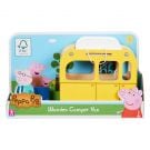 Комплект дървен кемпер и фигурка Peppa Pig