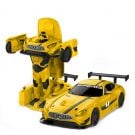 Количка Rastar Mercedes-Benz GT3 Transformable, Жълта, 1:32