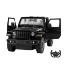 Автомобил с дистанционно управление Rastar Jeep Wrangler, RC, 1:14, Черна