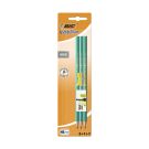 Комплект 3 молива с гумичка и острилка Evolution Bic