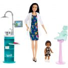 Комплект за игра Barbie, Зъболекар, FXP17