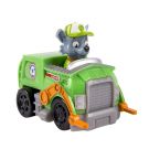 Figurina cu vehicul de  curatenie Paw Patrol - Rocky