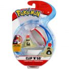 Фигура в топка Clip N Go Pokemon S2 - Sandygast, Premiere Balll (95062)