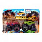 Комплект от две коли Hot Wheels, Spiderman, Hulk, GBT68