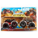 Комплект от две коли Hot Wheels, Darth Vader, Chewbacca, GBT67