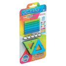 Игра с магнитна конструкция Geomag Rainbow Cold, 15 части