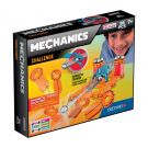 Игра с магнитна конструкция Geomag Mechanics Challenge, 95 части