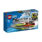 LEGO® City Great Vehicles - Носител за състезателна лодка (60254)