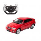 Автомобил с дистанционно Rastar BMW X6 1:14, Червена