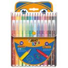Комплект за оцветяване, Bic Evolution 18 молива и 12 маркера
