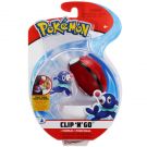 Фигура в топка Clip N Go Pokemon S2 - Popplio, Poke Ball (95064)