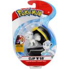 Фигура в топка Clip N Go Pokemon S2 - Alolan Vulpix, Luxury Ball (95063)