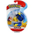 Фигура в топка Clip N Go Pokemon S2 - Pikachu, Quick Ball (95061)