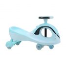 Количка без педали със светлини и звуци Qitong Swing Car, Синя
