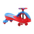 Количка без педали със светлини и звуци Qitong Swing Car, Червена