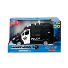 Полицейска кола със светлини и звуци Maxx Wheels, 1:16, Черен