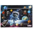 Пъзел Witty Puzzlezz, Котка астронавт, 35 части