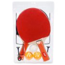Комплект Тенис на маса с 2 ракети, топки и мрежа, Rising Sports