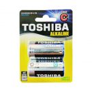 Комплект от 2 алкални батерии Toshiba, R14
