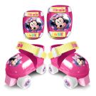Комплект ролкови кънки и аксесоари за защита Disney Minnie, Размер 23-27