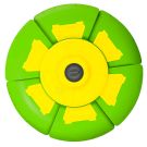 Летящ диск с таймер Slider Disc, Зелен