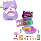 Комплект за игра с 2 кукли и 12 аксесоара Polly Pocket Sushi Shop Cat, HCG21
