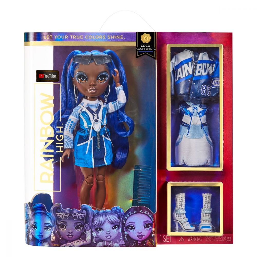 Кукла Rainbow High Fashion Doll, S4, Коко Вандербалт, 578321