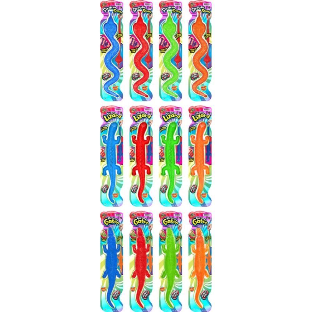 Гъвкава фигурка Jaru, Влечуго, Stretchy Snake, 33 см
