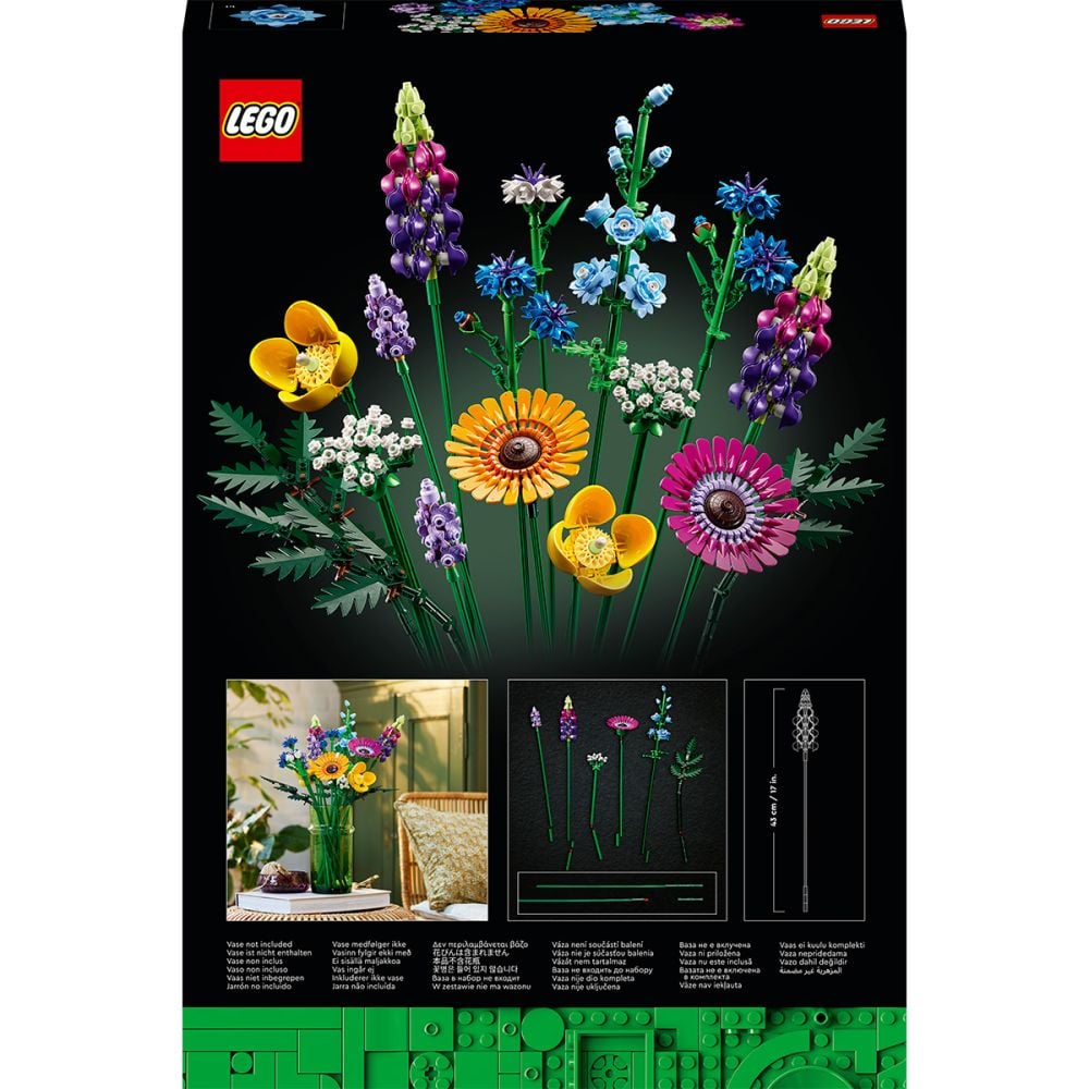 LEGO® Icons - Букет диви цветя (10313)