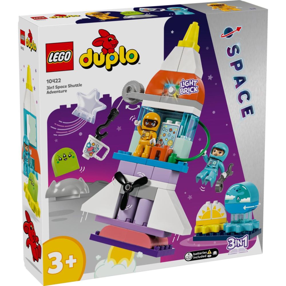 LEGO® Duplo - Приключение с космическа совалка „3 в 1“ (10422)