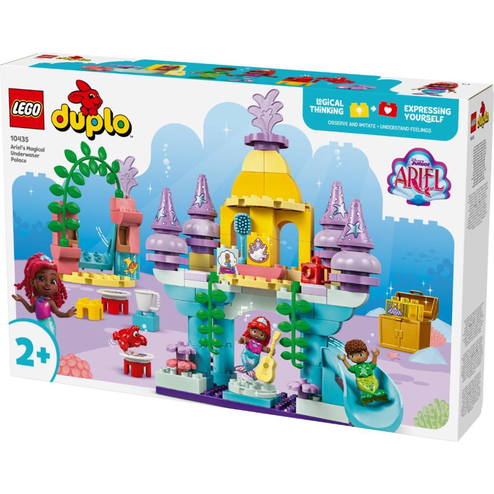LEGO® Duplo Disney - Магическият подводен дворец на Ариел (10435)