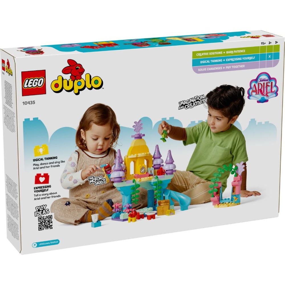 LEGO® Duplo Disney - Магическият подводен дворец на Ариел (10435)