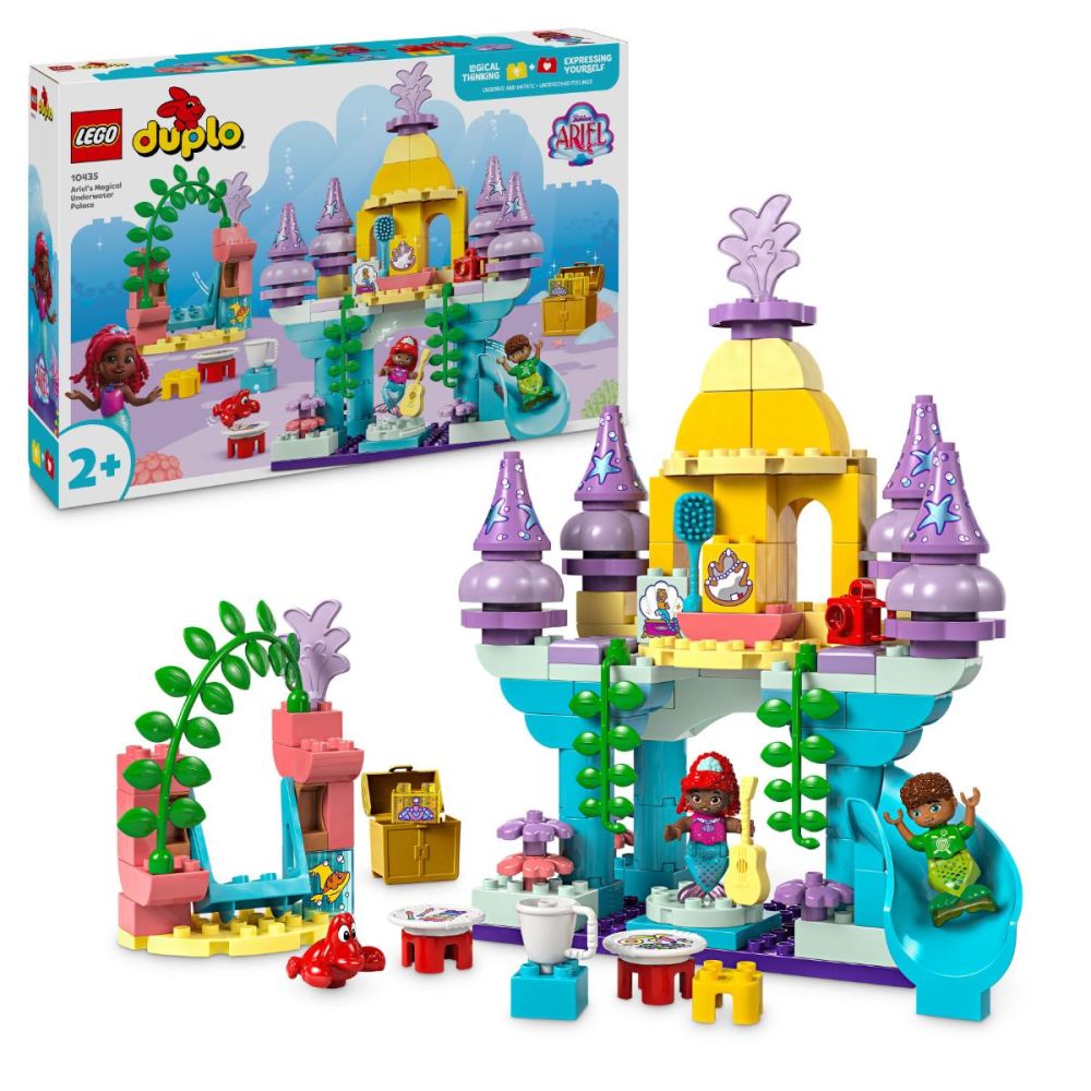 LEGO® Duplo Disney - Магическият подводен дворец на Ариел (10435)