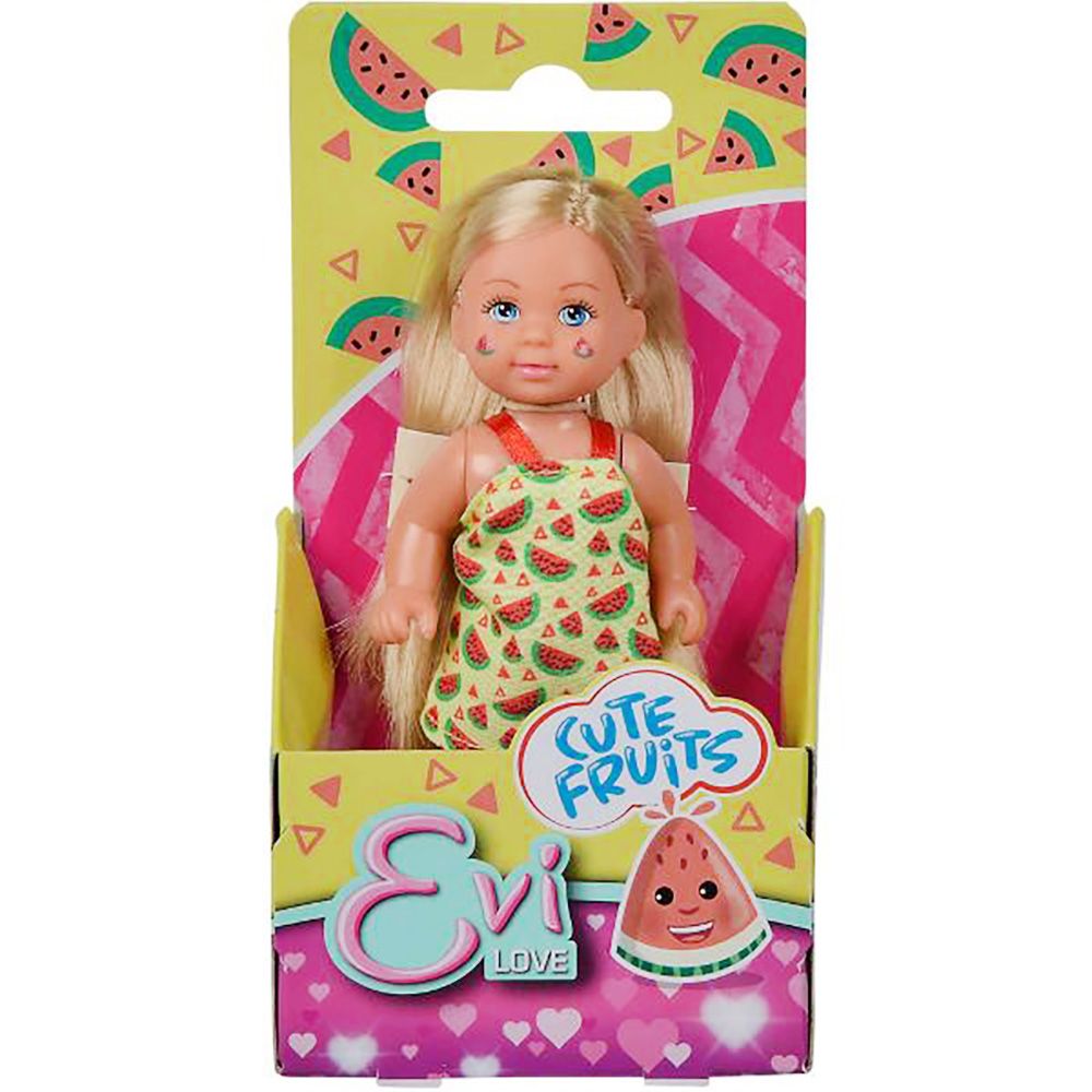 Кукла с рокля, Evi Love, Cute Fruits, Диня