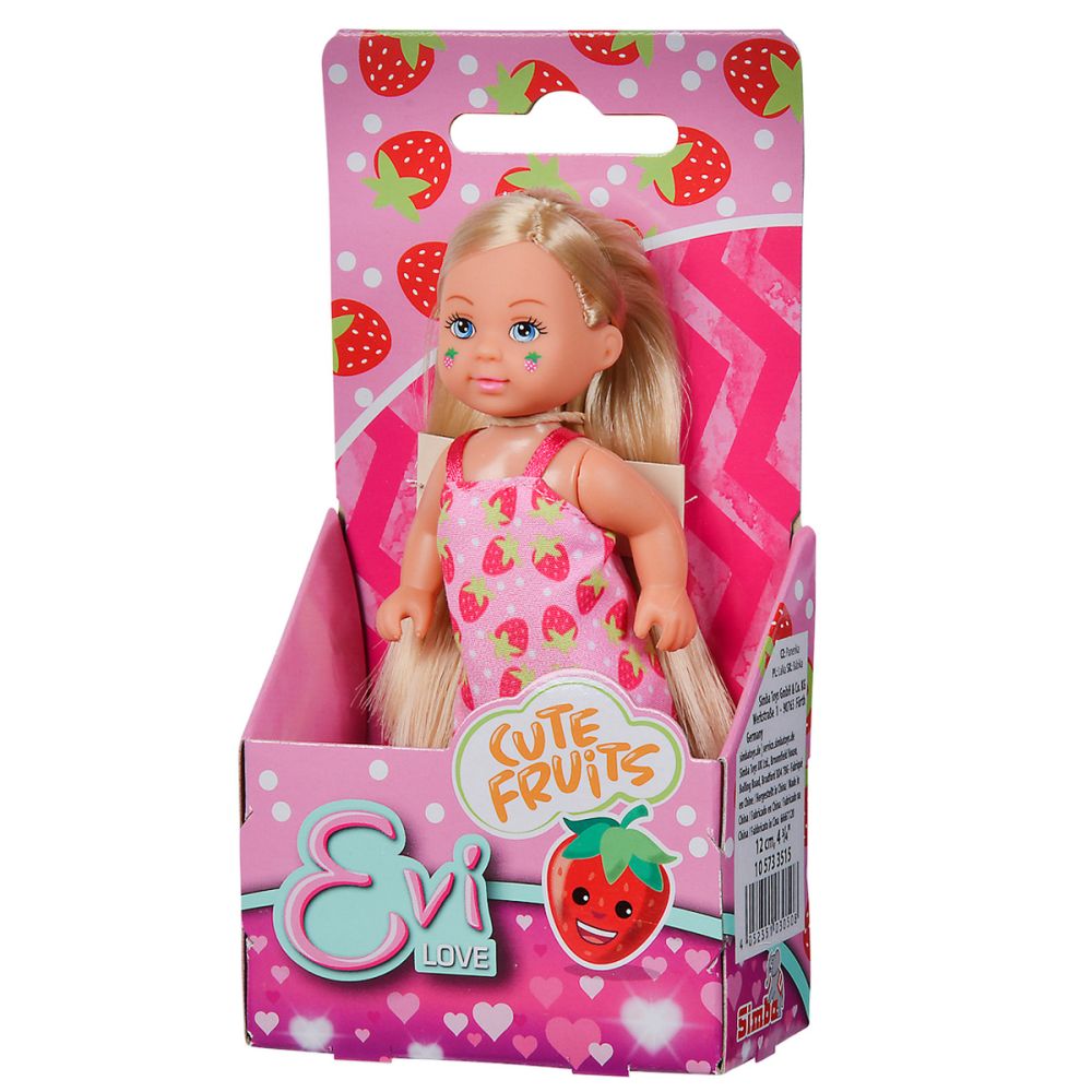 Кукла с рокля, Evi Love, Cute Fruits, Ягода