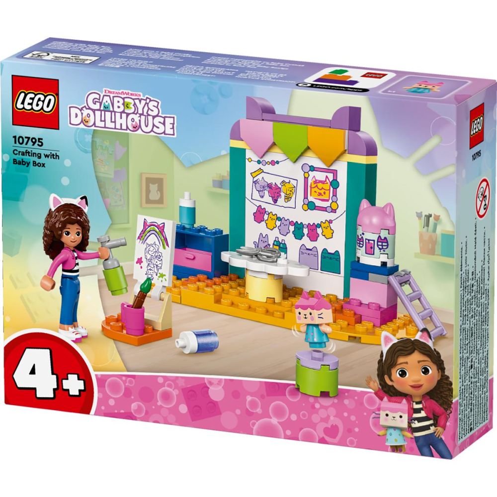 LEGO® Gabbys Dollhouse - Творчество заедно с Baby Box (10795)