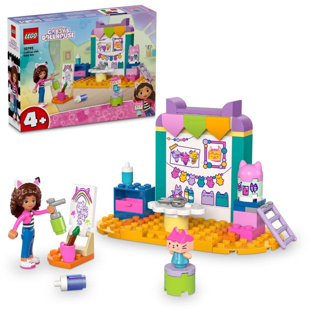 LEGO® Gabbys Dollhouse - Творчество заедно с Baby Box (10795)