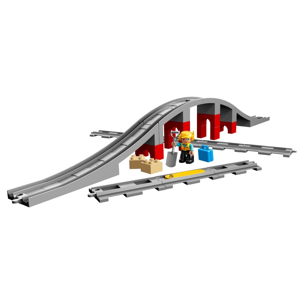 LEGO® DUPLO® - Мост и релси за влак (10872)