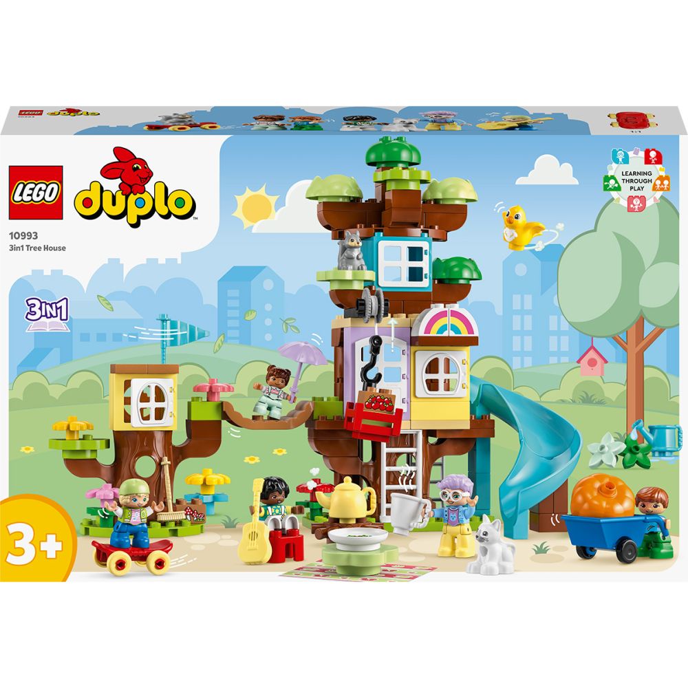 LEGO® DUPLO® - Дървесна къща 3 в 1 (10993)