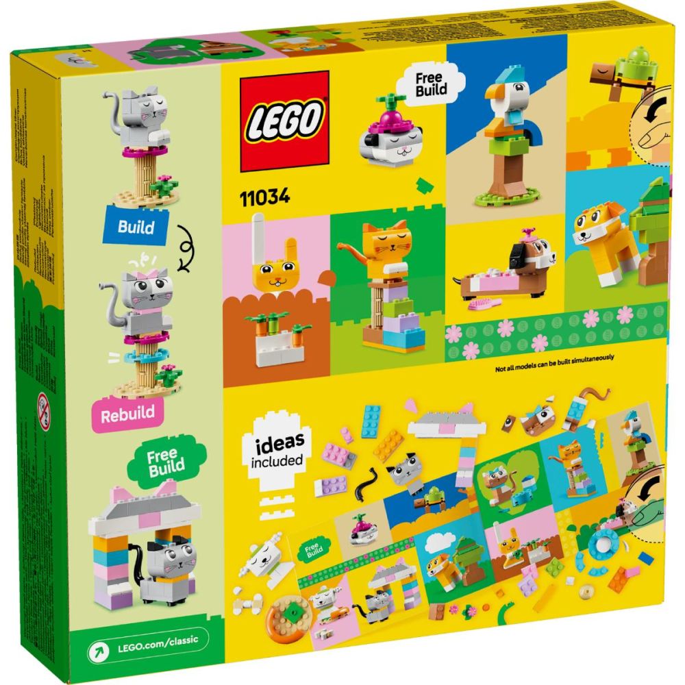 LEGO® Classic - Творчески домашни любимци (11034)